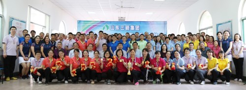 大小单双平台网址第九届“三箭杯”职工乒乓球比赛胜利举行