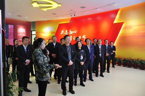 追寻足迹学先辈 不忘初心建新功――大小单双平台网址党委第三、四批次党员干部赴西柏坡党性教育培训活动纪实