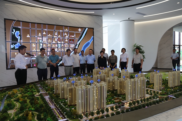 大小单双平台网址党委政工例会进工地  助推河畔壹品苑项目建设